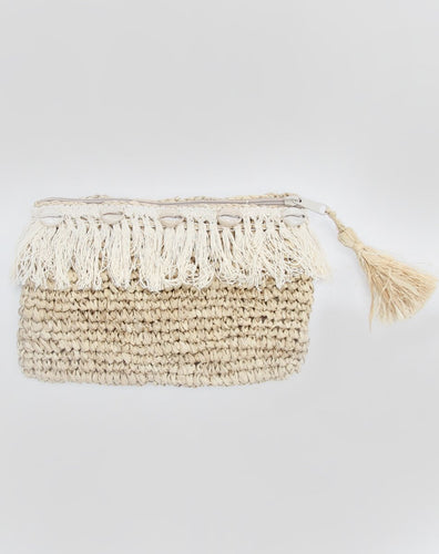 BALI MARKETPLACE RAFIA POUCH