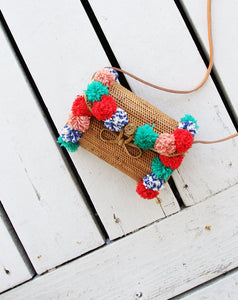 BALI MARKETPLACE POM POM CROSSBODY