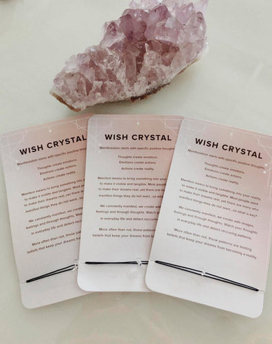 WISH CRYSTAL BRACELET